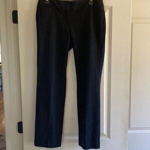 LOFT Marisa Dress Pants, Black, Sz 8.